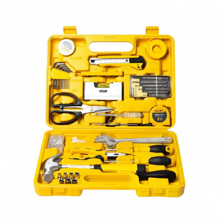 DELI TOOLS household tool Set 38pcs|set Yellow