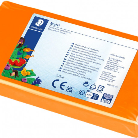 Modelling clay Noris orange 1kg