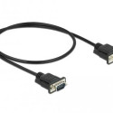 DeLOCK 86613 serial cable Black 0.5 m RS-232