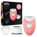 Braun Epilator Silk-pil 3 SE3440 Corded, Number of speeds 2, Pink