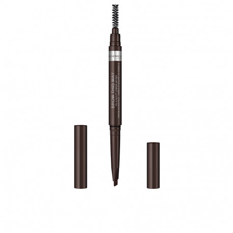 RIMMEL LONDON BROW THIS WAY lápiz de cejas #03-dark bown 0,25 gr