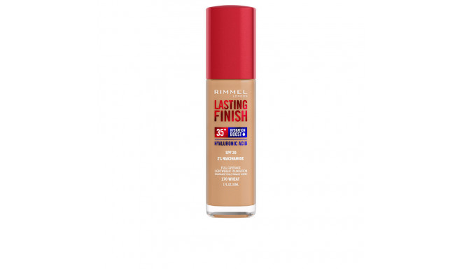 RIMMEL LONDON LASTING FINISH hydration boost SPF20 #170-Wheat 30 ml