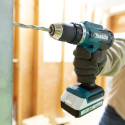 Makita Cordless Drill / Driver Set DF488D002 (incl. 2 x 18V batteries (1.5 Ah), charger and case)