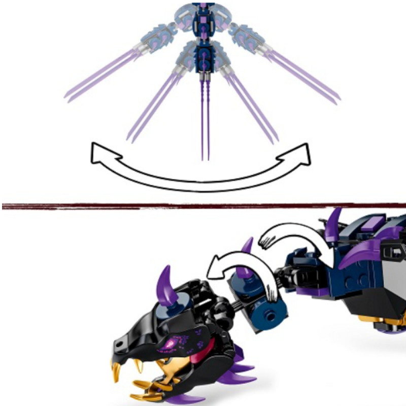 LEGO 71742 Overlord Dragon Ninjago Constructor Bricks and blocks