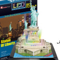 CUBICFUN 3D puzzle with LED Statue Of Liberty