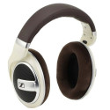 Sennheiser HD 599 Over-Ear Headphones with Detachable Cables, Ivory/ Brown EU