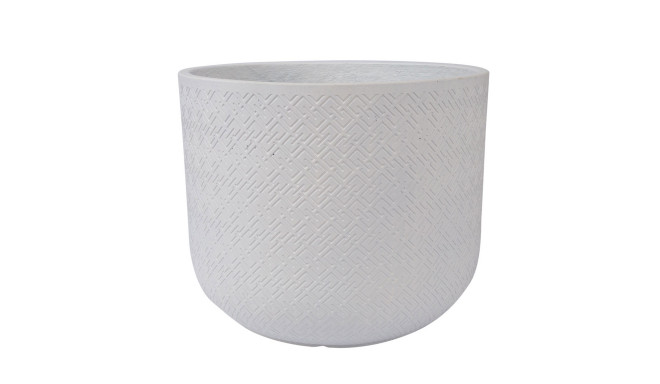 Plant holder SELENA D44xH36cm, white