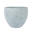 Lillepott FLORA D44xH36cm, must/hall