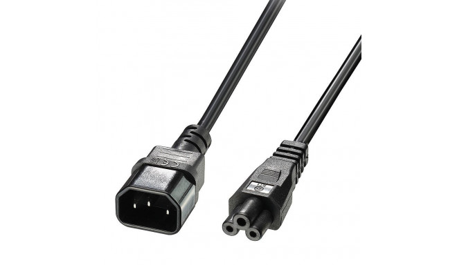 CABLE POWER IEC C14 TO IEC C5/2M 30341 LINDY