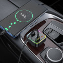 HOCO car charger Bravery PD30W QC3.0 + transmitter FM Bluetooth E81 black