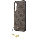 Original faceplate case GUESS GUHCS23FEGF4GBR for Samsung S23 FE (4G Charm / brown)