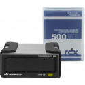 Tandberg RDX 0,5 TB USB3+ KIT extern black