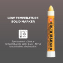 Industrial marker SAKURA Solid Marker yellow