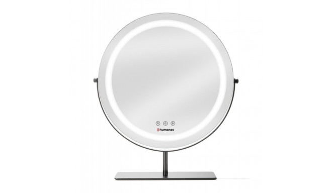 Humanas HS-HM Scarlet Make-up Mirror with Led Lighting - black