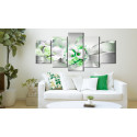Seinapilt - Emerald Bouquet - 200x100