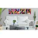 Seinapilt - Abstract Conversations - 40x40
