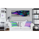 Seinapilt - Blue Alligator - 135x45