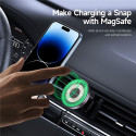 DUZZONA V2 - Magnetic Wireless Car Charger 15W Compatible with MagSafe