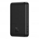 Akupank juhtmevaba laadimisega + USB-C pesaga, 10.000 mAh, 20W, MagSafe, must, Magnetic Mini, Baseus