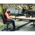 Footrest SoleMate Plus Tilt/Height Bla