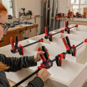 One-handed clamp with rotating handle EZ360-45