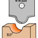 PROFILED KNIFE FOR MDF   RH   (ROUTER BIT 616.200)