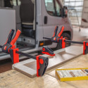 One-handed clamp with rotating handle EZ360 300/80
