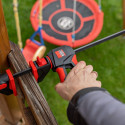 One-handed clamp with rotating handle EZ360 300/80
