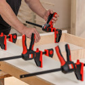 One-handed clamp with rotating handle EZ360 300/80