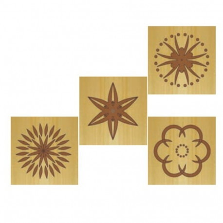 CARVER šabloon ROSETTE 2-6