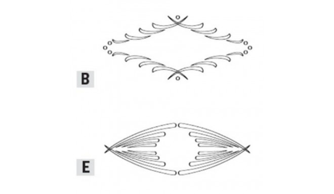 CARVER TEMPLATE HANDLE SURROUND ´´FLORENTINE´´