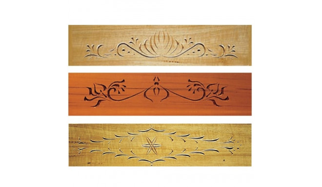 CARVER šabloon DOOR RAIL "FOLKLORE"