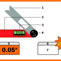 DIGITAL ANGLE FINDER 0-360° (265X50X25mm)