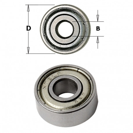 BEARING d=8-19mm