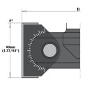 ADJUSTABLE CHAMFERING CNC ROUTER CUTTER Z2 S=20X50 D=85/102X39.5 RH