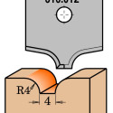 PROFILED KNIFE FOR MDF   RH   (ROUTER BIT 616.200)