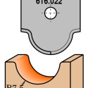 PROFILED KNIFE FOR MDF   RH   (ROUTER BIT 616.200)