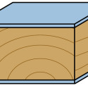 DOWN-CUT SPIRAL BITS,SC D=3/16x3/4 S=1/4 Z=2, RH