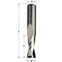 Spiraalfrees, üles.v HM D=8x32x80 Z2 RH