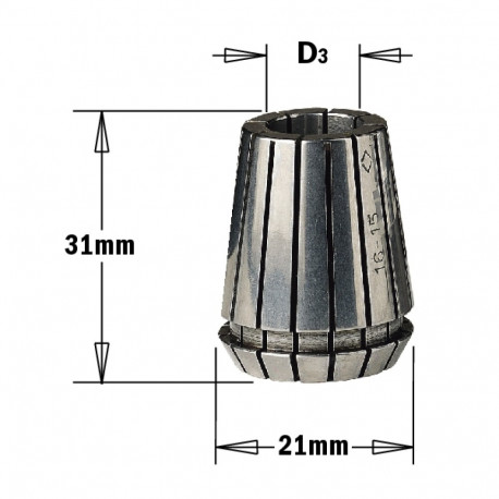 ER20 PRECISION COLLET D=12