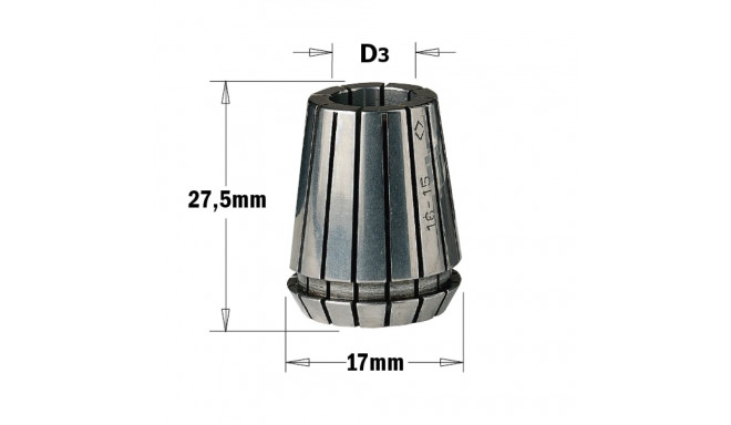 ER16 PRECISION COLLET D=7
