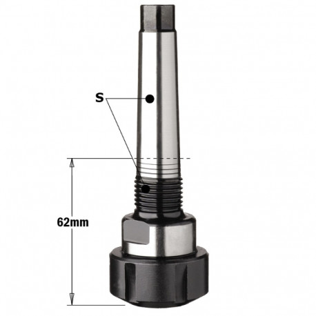 MK2 võll 123 tsangile S=MK2/20x14Fx1 RH