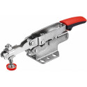 Horizontal toggle clamp with open arm and horizontal base plate STC-HH /40