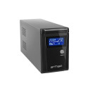 Armac O/650F/LCD uninterruptible power supply (UPS) Line-Interactive 0.65 kVA 2 AC outlet(s)