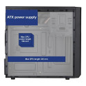 Akyga AK17BK computer case Micro Tower Black