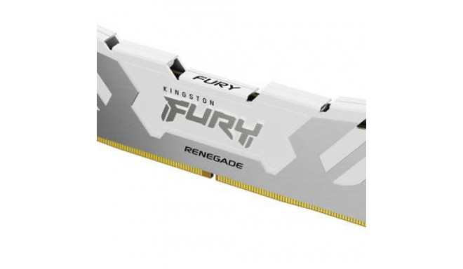 Kingston Technology FURY 16GB 7200MT/s DDR5 CL38 DIMM Renegade White XMP