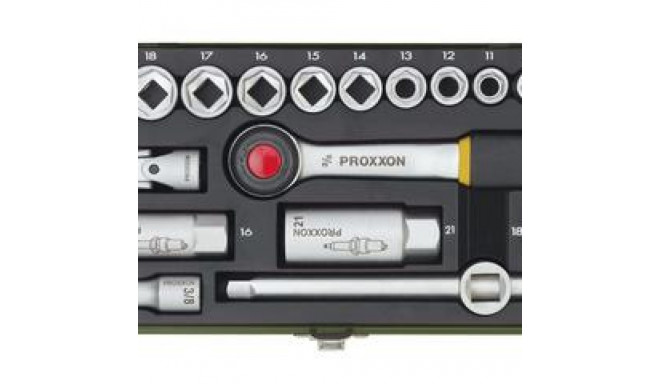 Proxxon 23110 socket/socket set