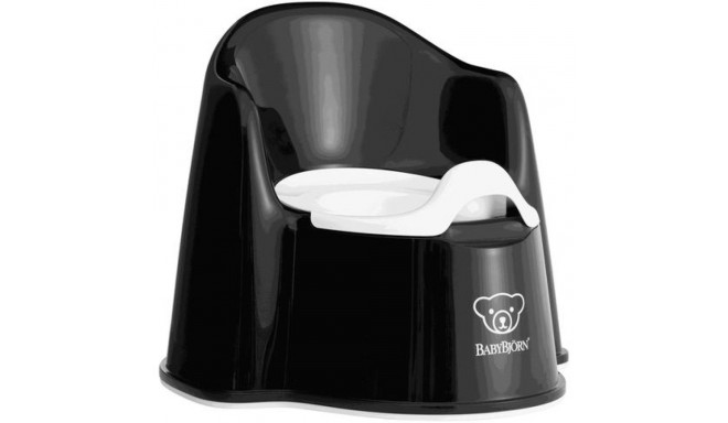 BabyBjorn Potty Seats potty seat Polypropylene (PP), Thermoplastic elastomer (TPE) Black, White