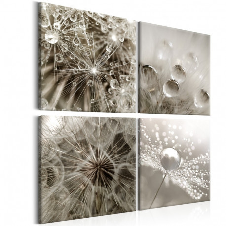 Seinapilt - Grey Dandelion - 80x80