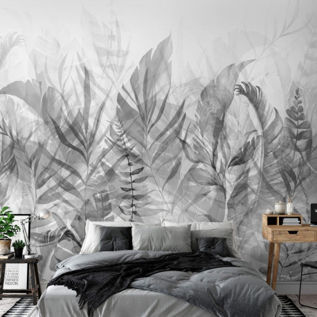 Fototapeet - Magic Grove (Black and White) - 150x105